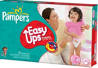 Pampers easy ups on sale trainers