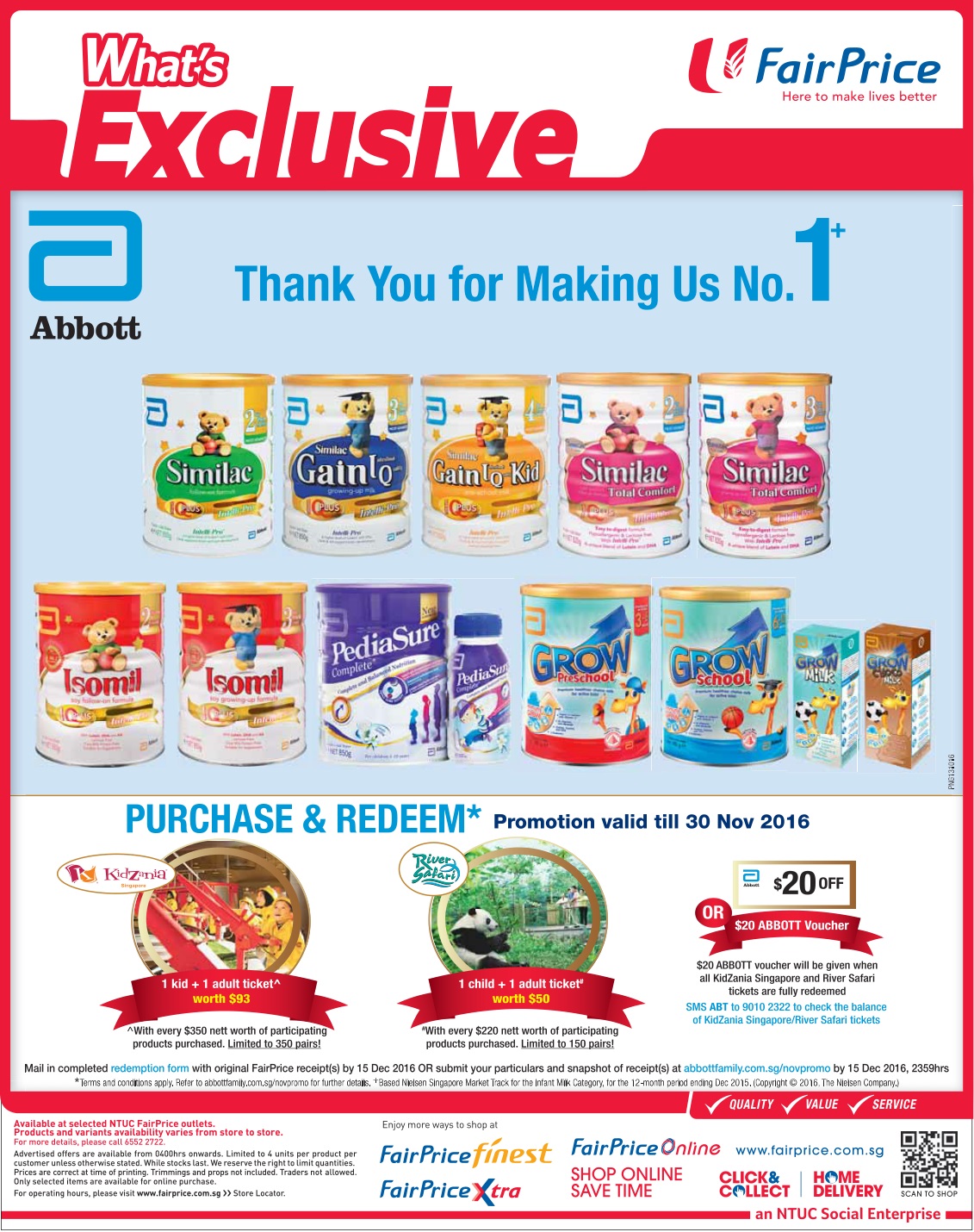 新加坡婴儿奶粉促销-Abbott promotion, similac promotion, gain IQ promotion, Friso promotion, Enfa promotion, S26 promotion, Dumex promotion, Nestle Nan promotion