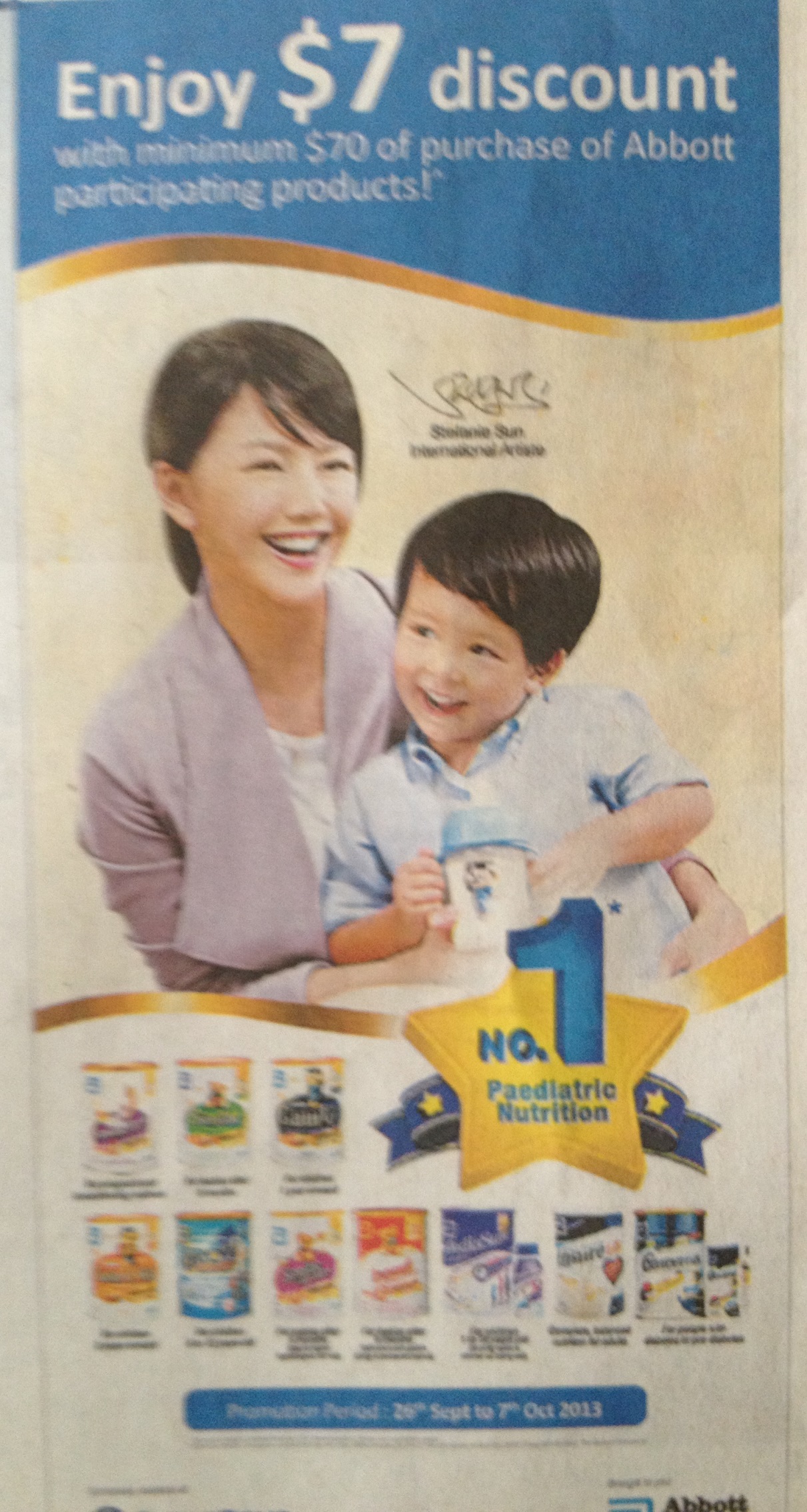 新加坡婴儿奶粉促销-Abbott promotion, similac promotion, gain IQ promotion, Friso promotion, Enfa promotion, S26 promotion, Dumex promotion, Nestle Nan promotion