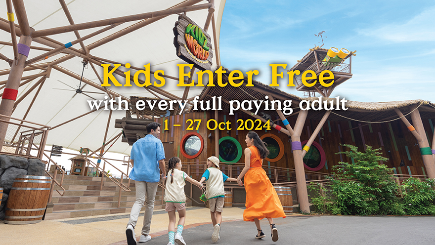 Kids Enter Free to Singapore Zoo